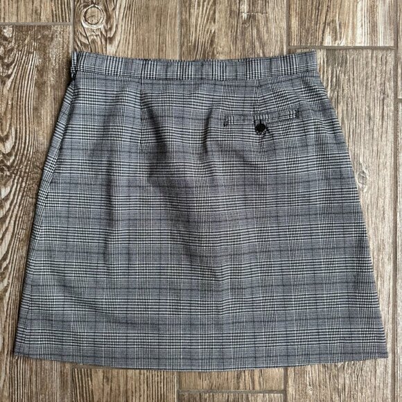 2/$18 SALE! Vtg The Limited Womens Tartan‎ Plaid Mini Skirt Size 4 90s Stretch - Picture 5 of 5